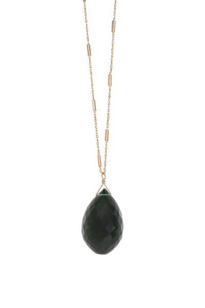Alouette Design
 Quartz Necklace - Emerald