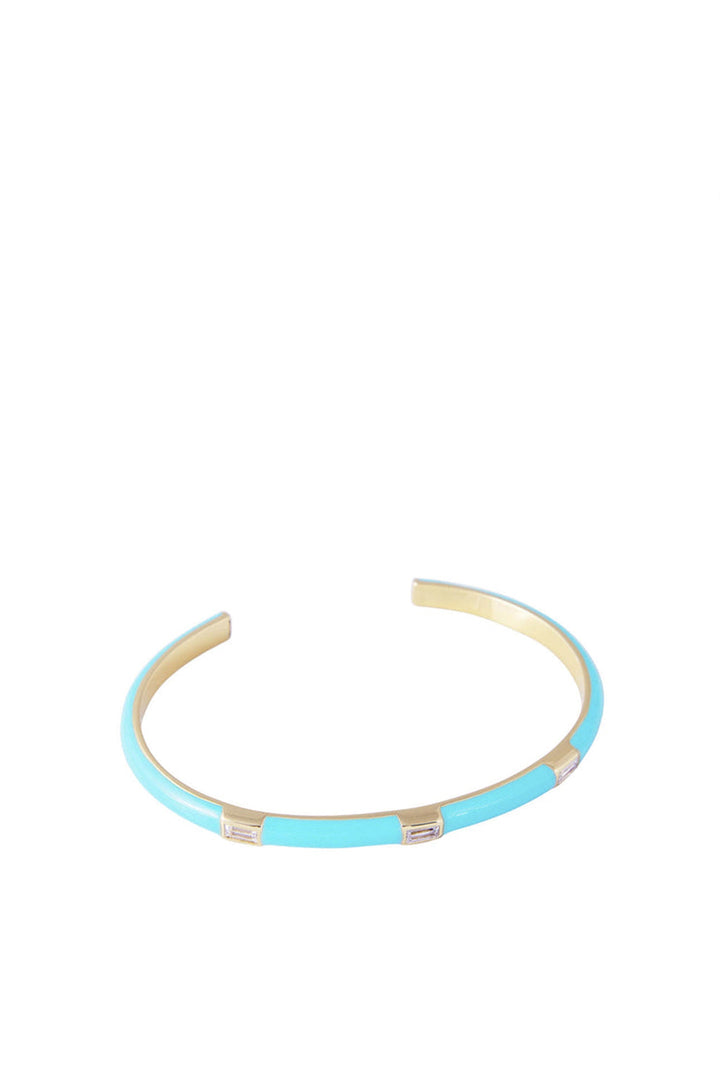 Fairley Enamel Cuff - Turquoise