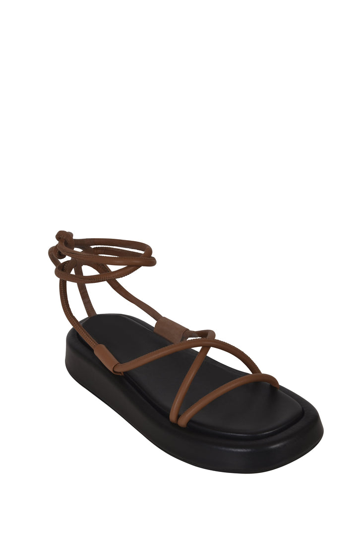 Husk FLEUR SANDAL - TerraCotta