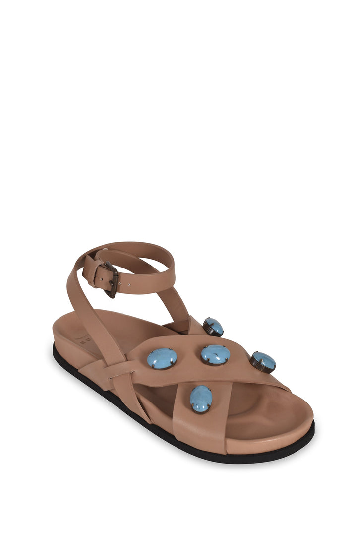 Husk STONE SANDAL - Nude