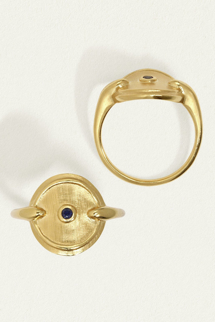 Temple Of The Sun Athena Ring - Gold