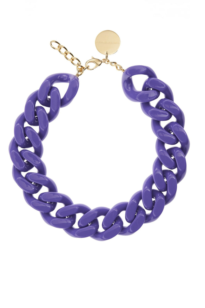 Vanessa Baroni Chain Necklace - Violet