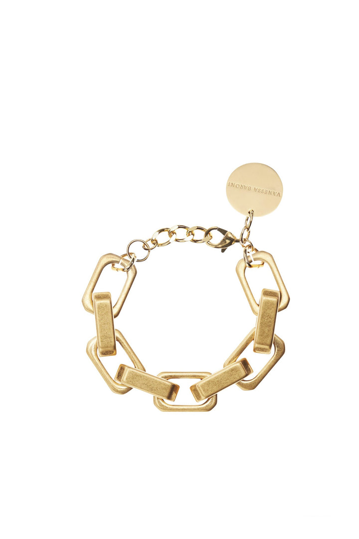 Vanessa Baroni Tank Bracelet - Gold