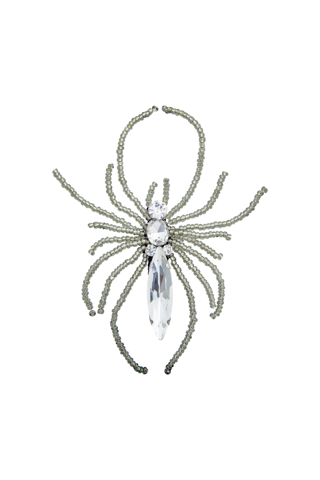 Madiso Spider Brooch - Silver
