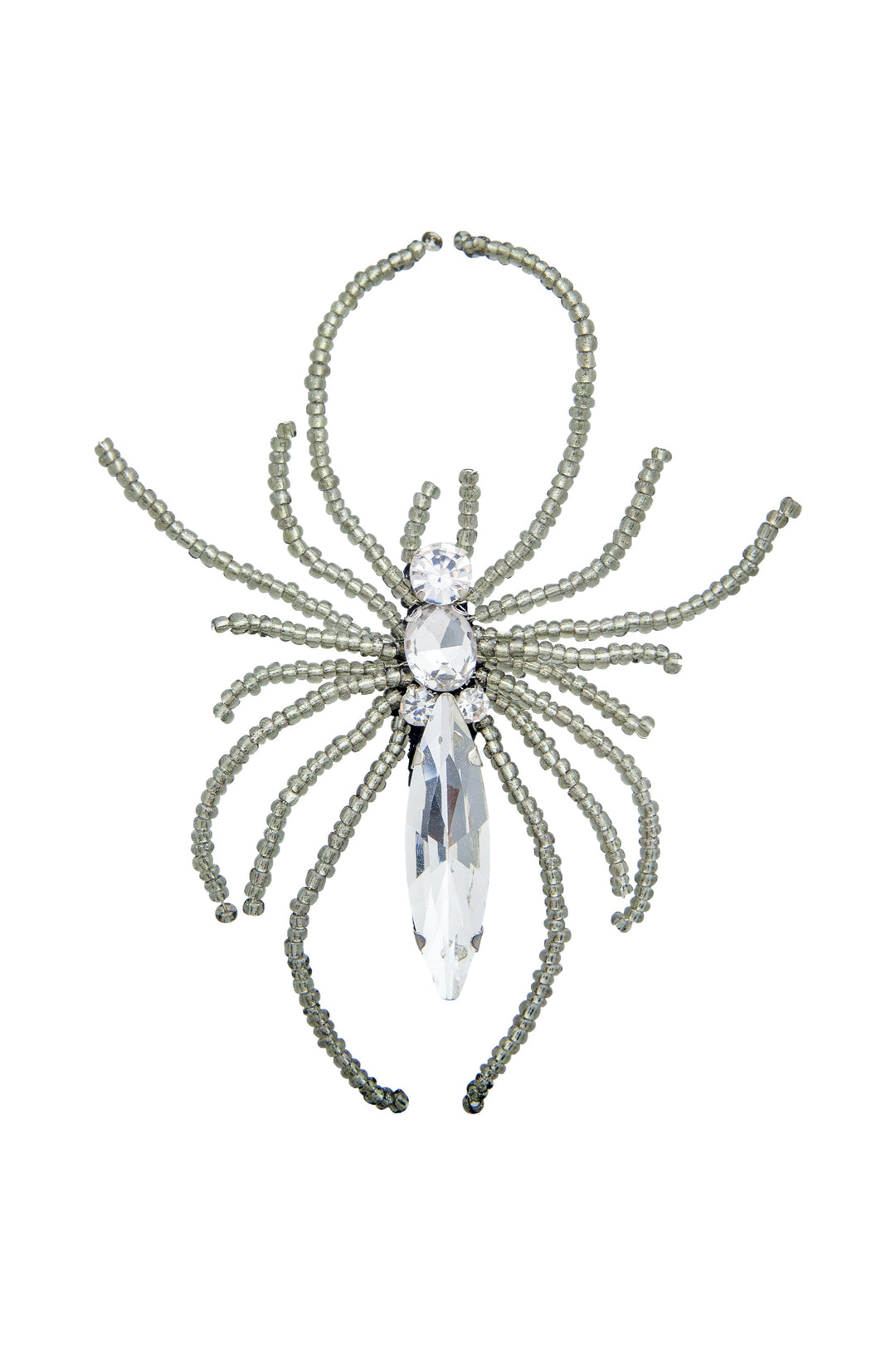 Madiso Spider Brooch - Silver