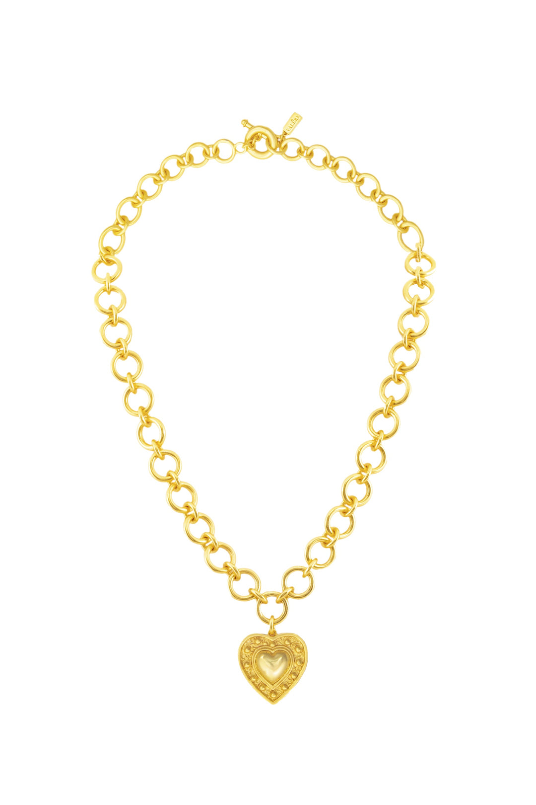 Valere Hearts Necklace - Gold