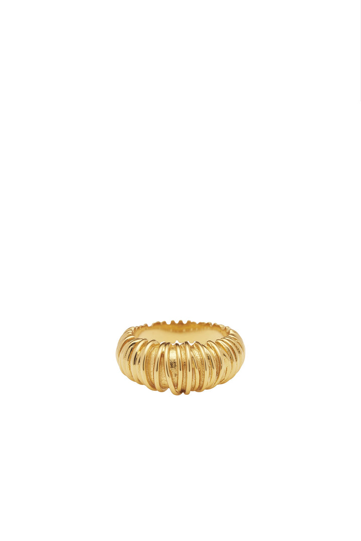 Amber Sceats Louis Ring - Gold