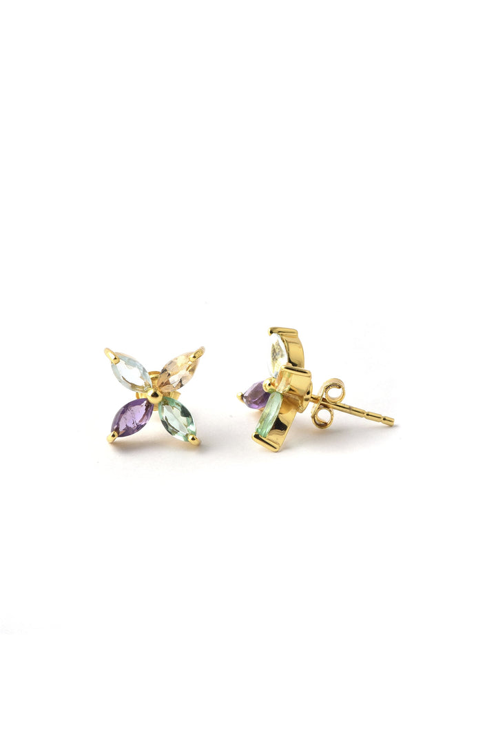 Husk Nafeli Studs - Gold