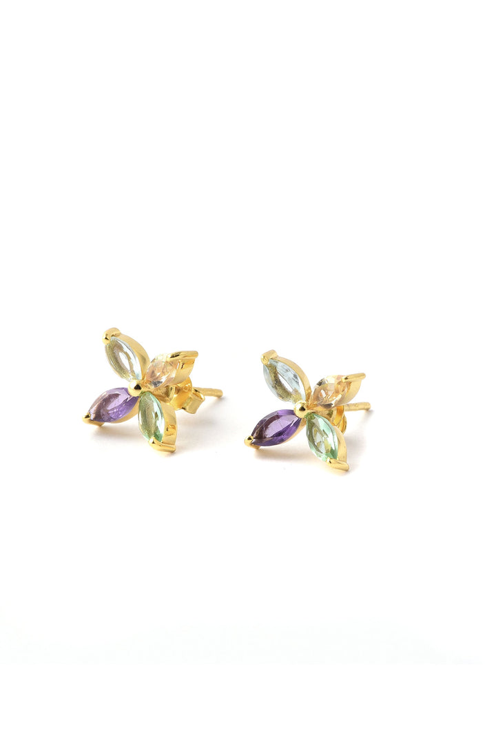 Husk Nafeli Studs - Gold