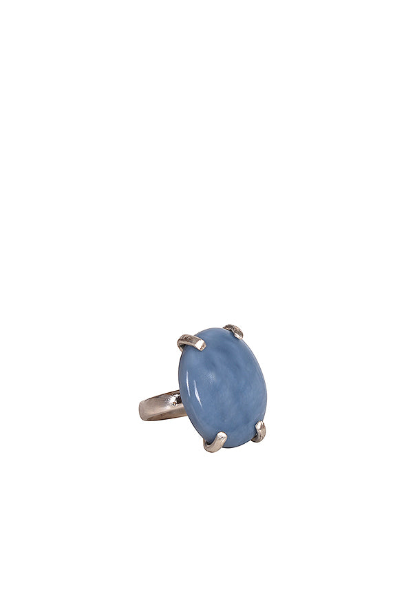 Alouette Design
 Claw Ring - Aquamarine