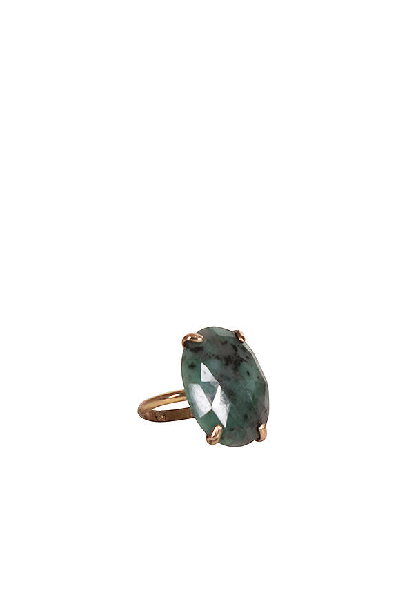Alouette Design
 Claw Ring - Forest