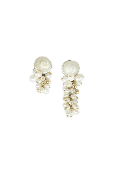 Alemais Shell Earring - Gold