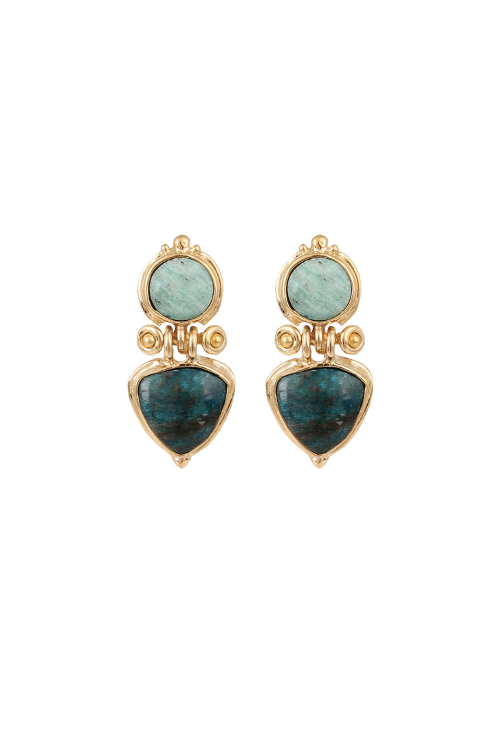 Gas Bijoux Colorad Earring - Teal