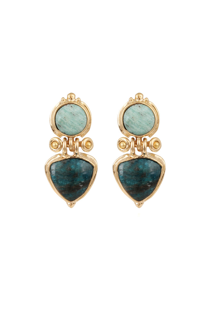 Gas Bijoux Colorad Earring - Teal