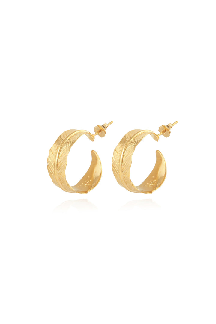 Gas Bijoux Creole Earring - Gold