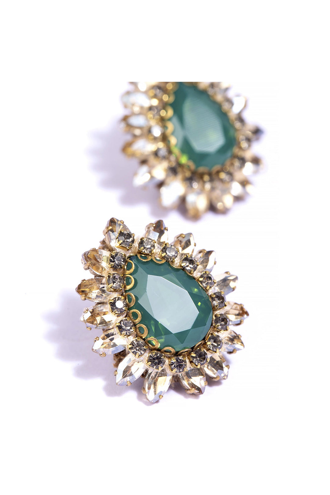 Deepa Gurnani Leesha Earring - Green