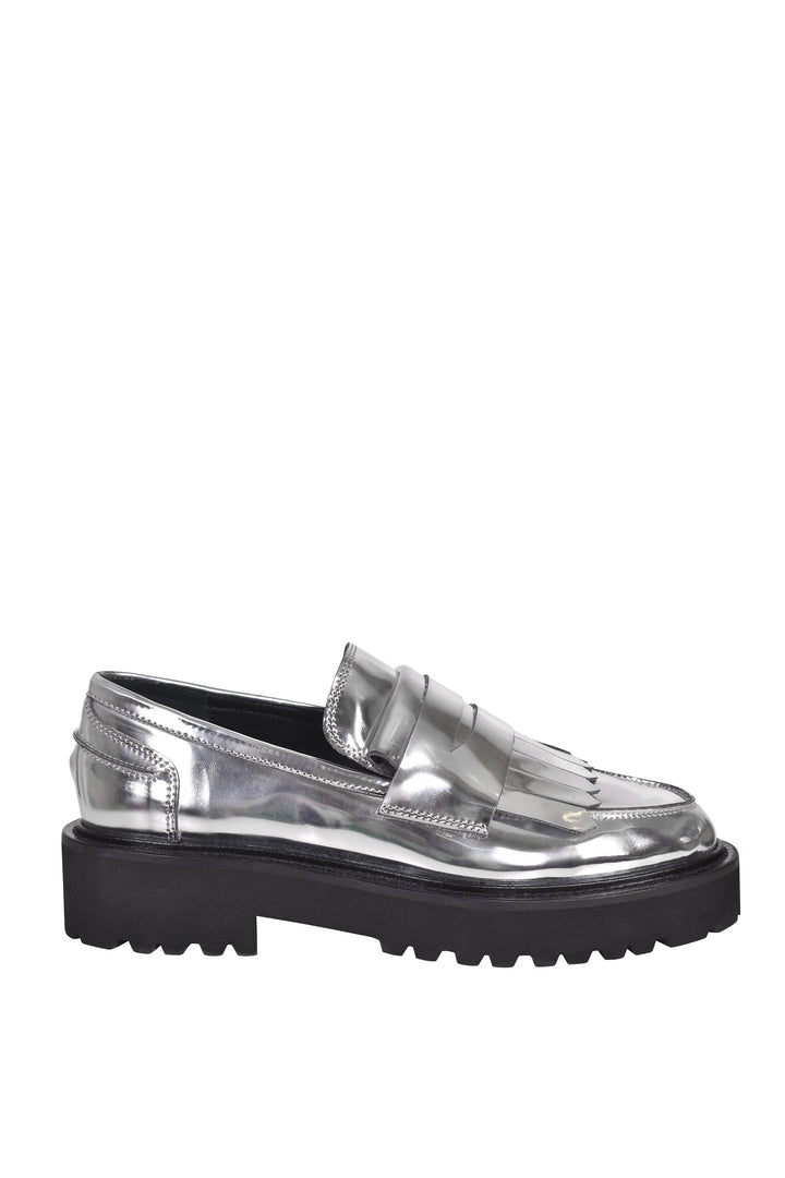 Husk WILDE LOAFER - Silver