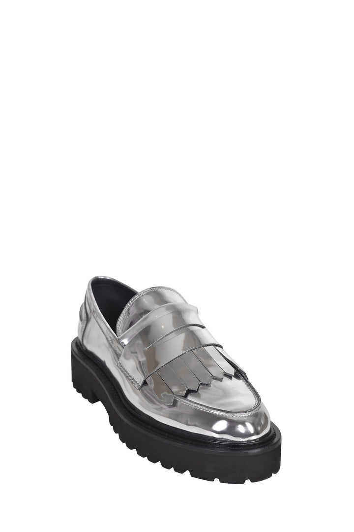 Husk WILDE LOAFER - Silver