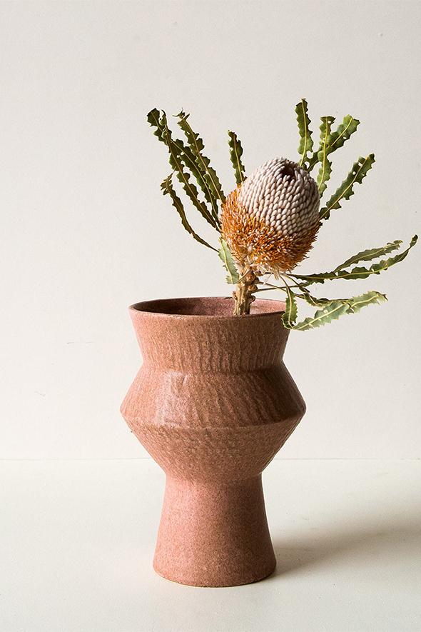 Husk Larson Vase - TerraCotta