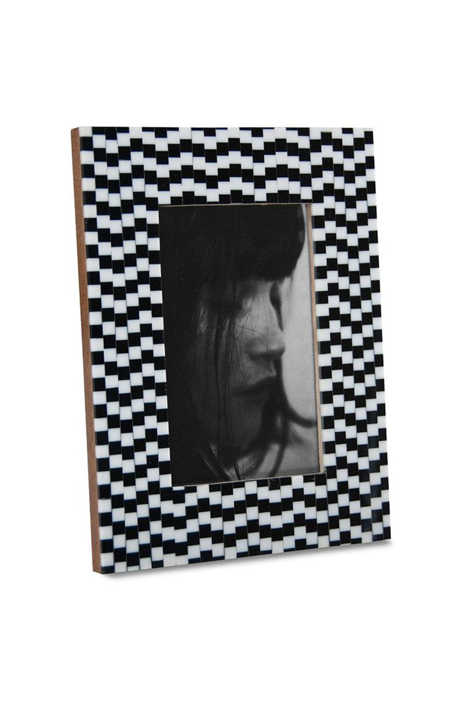 Husk Squared Frame - Black & White