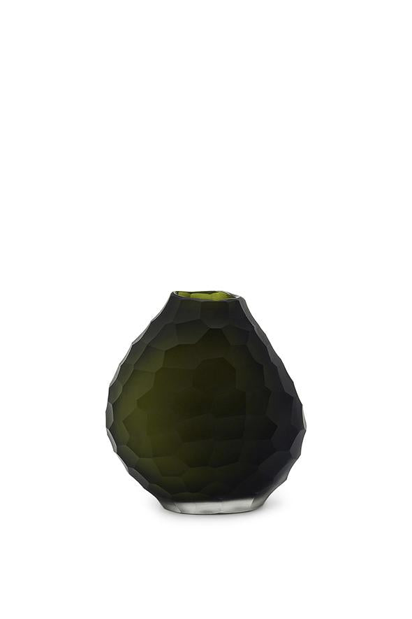 Husk Calypso Vase - Olive