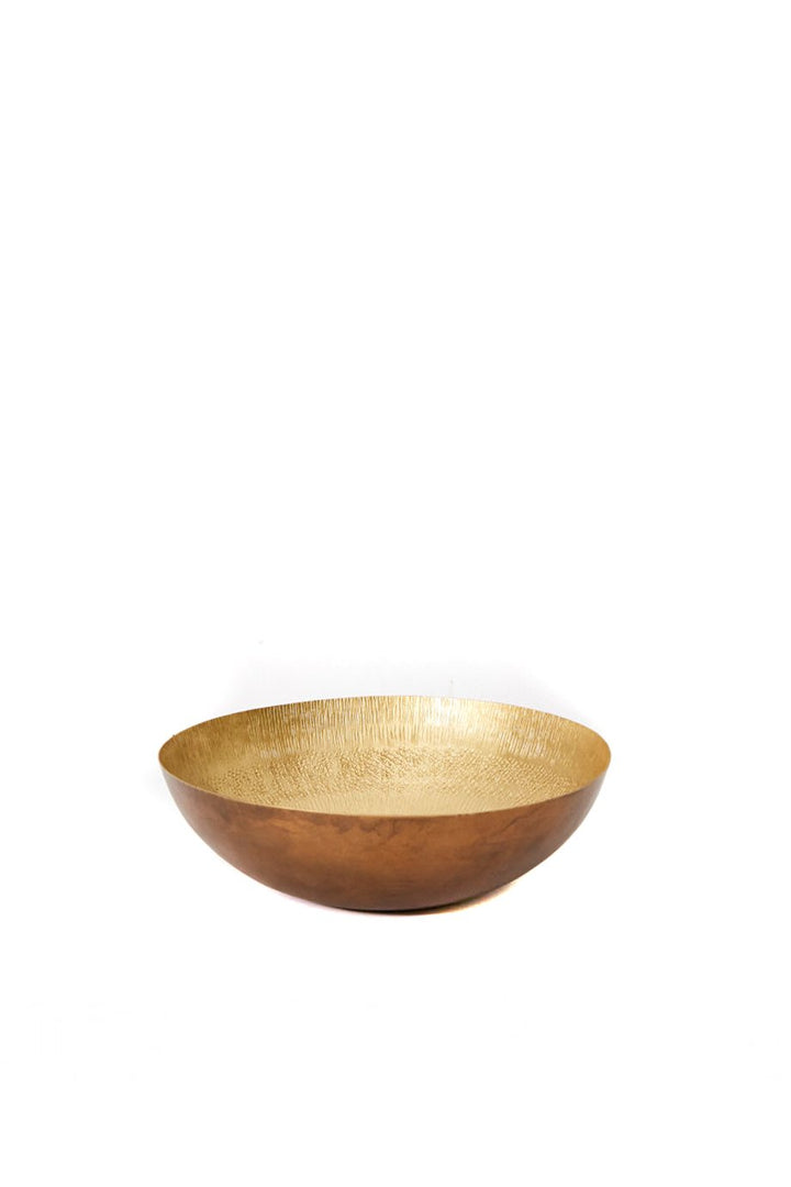 Husk Dante Bowl - Brass