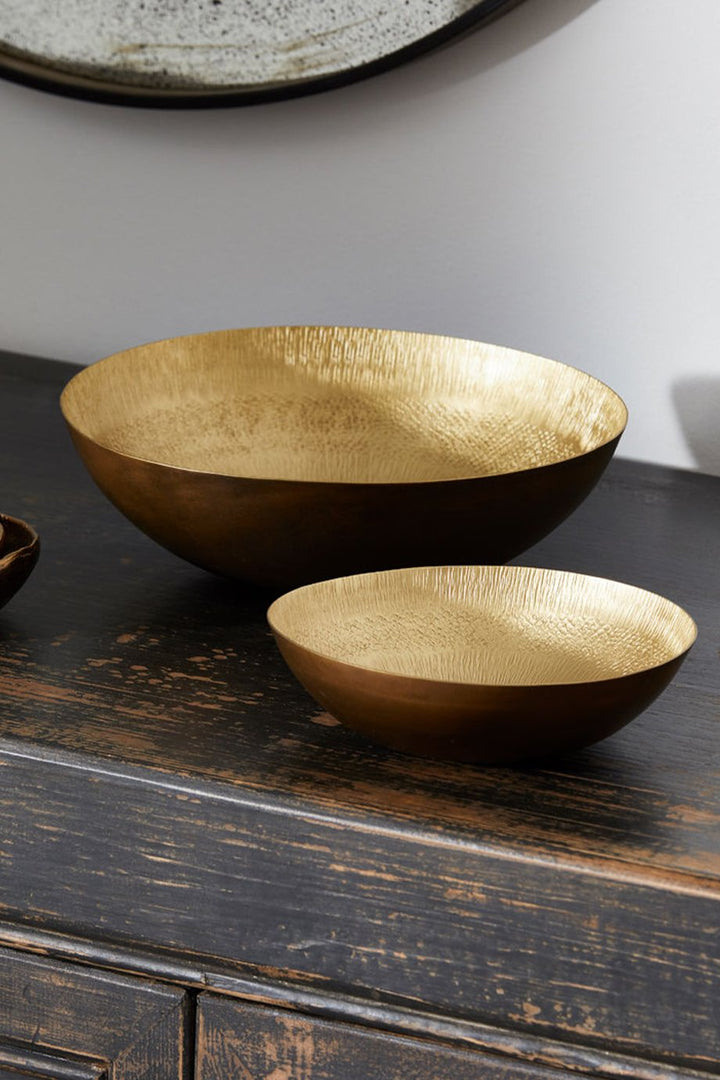 Husk Dante Bowl - Brass