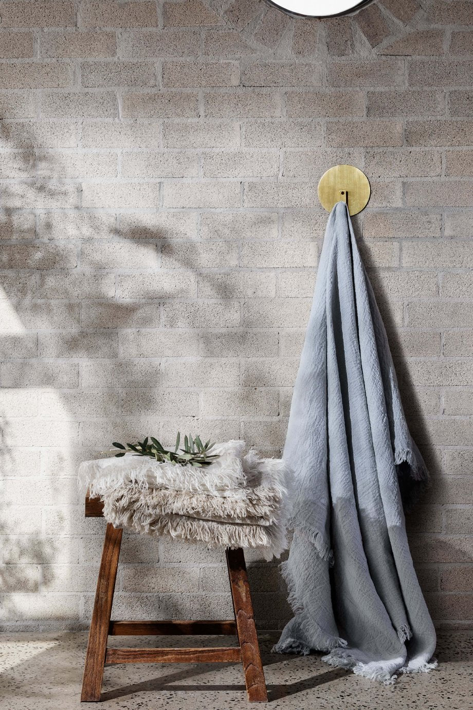 Husk Ava Throw - Fossil