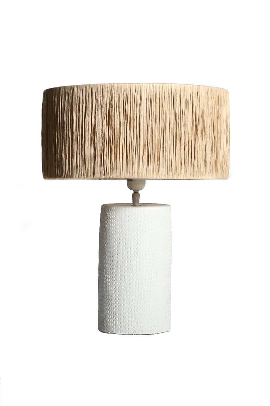Husk Hacienda Lamp - White