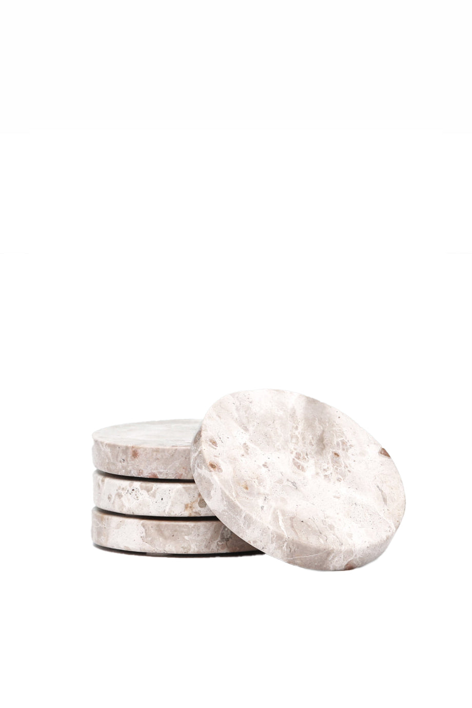 Husk Capri Coasters - Marble