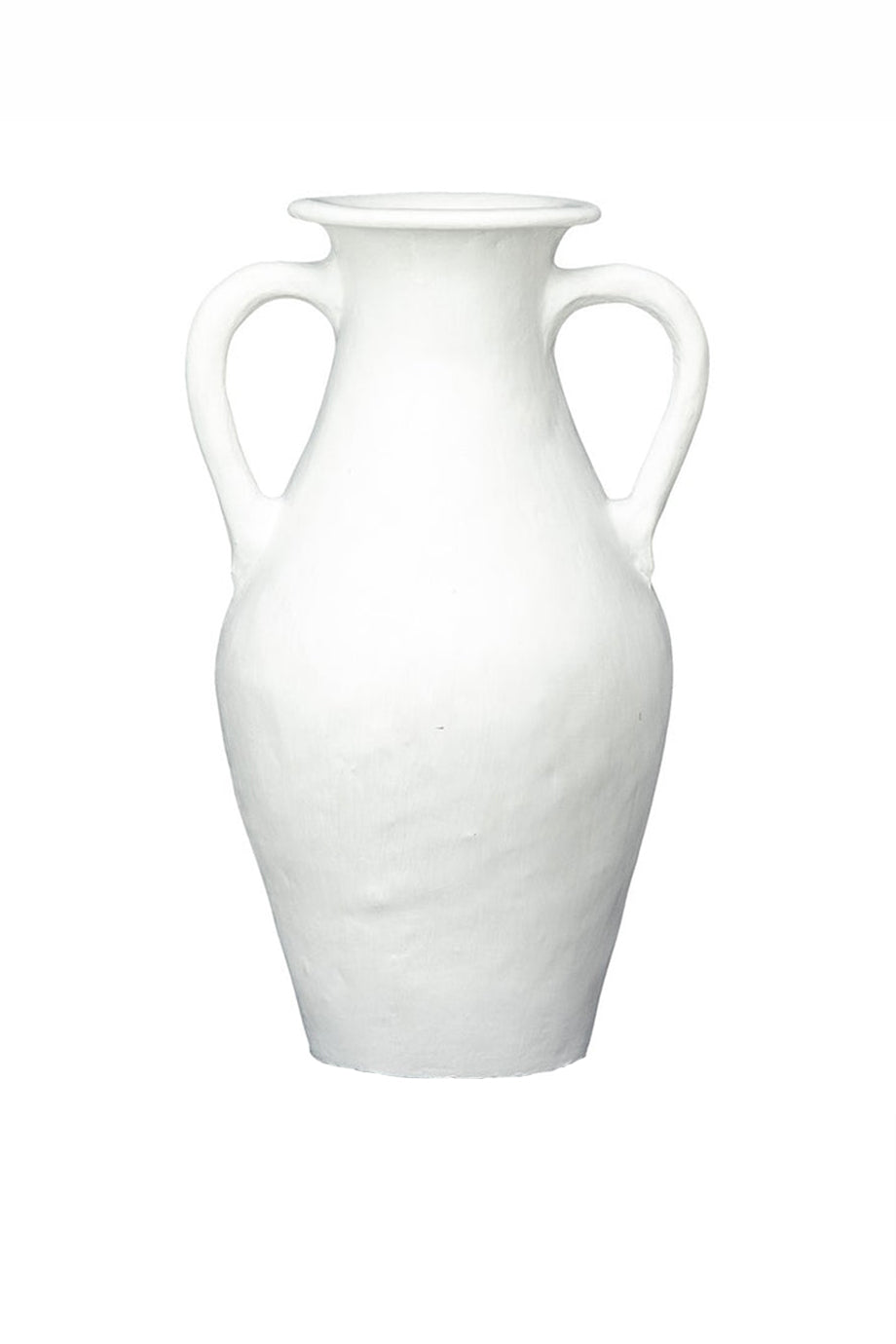 Husk Terracotta Pot - White