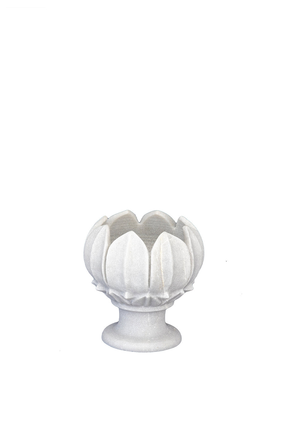 Husk Flower Holder - White