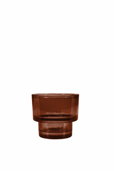 Husk Lune Votive - Amber