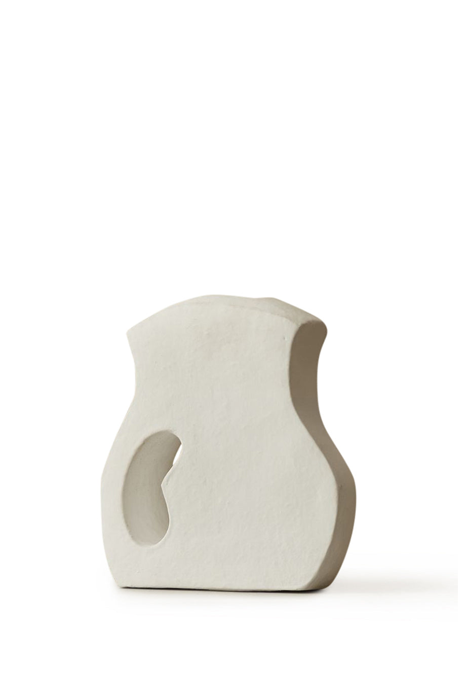 Husk Benjamin Vase - White