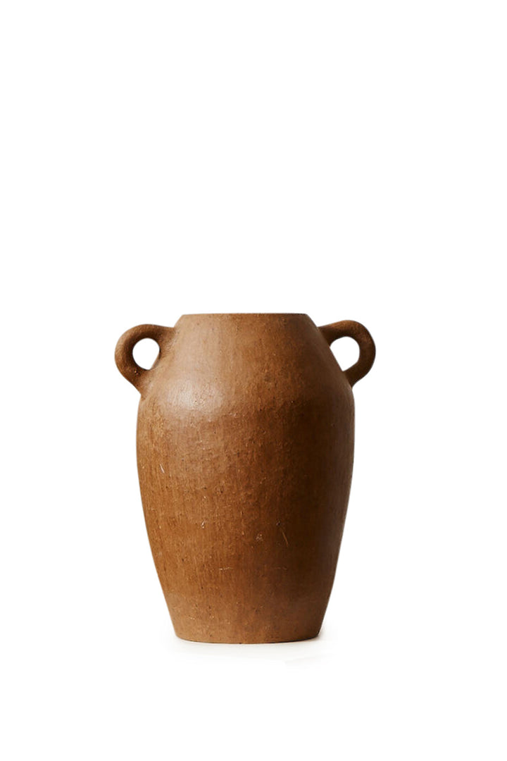 Husk Gertrude Vase - TerraCotta