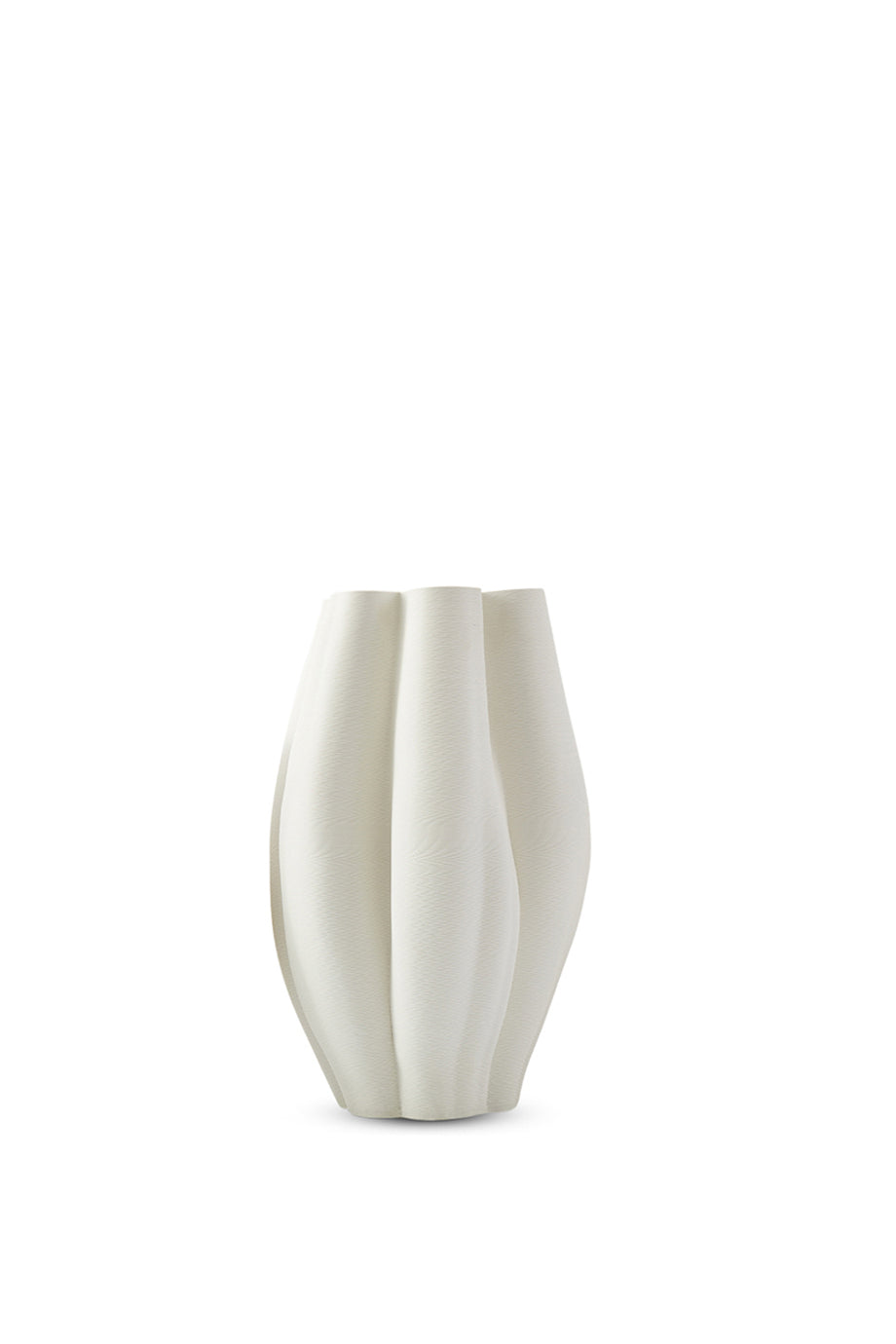 Husk Mer Vase - Ivory