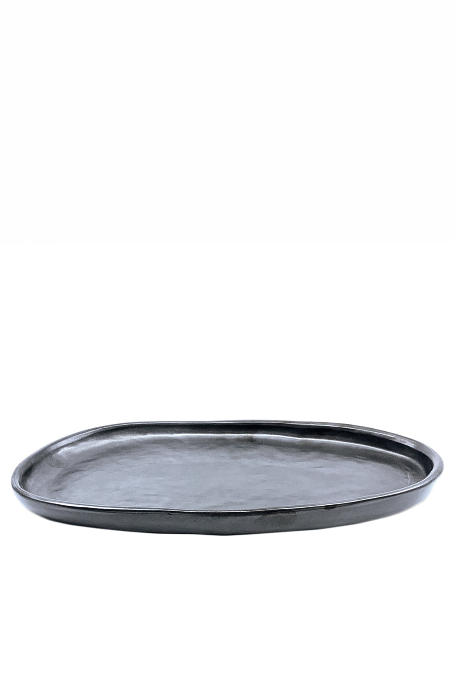 Husk Oval Platter - Slate