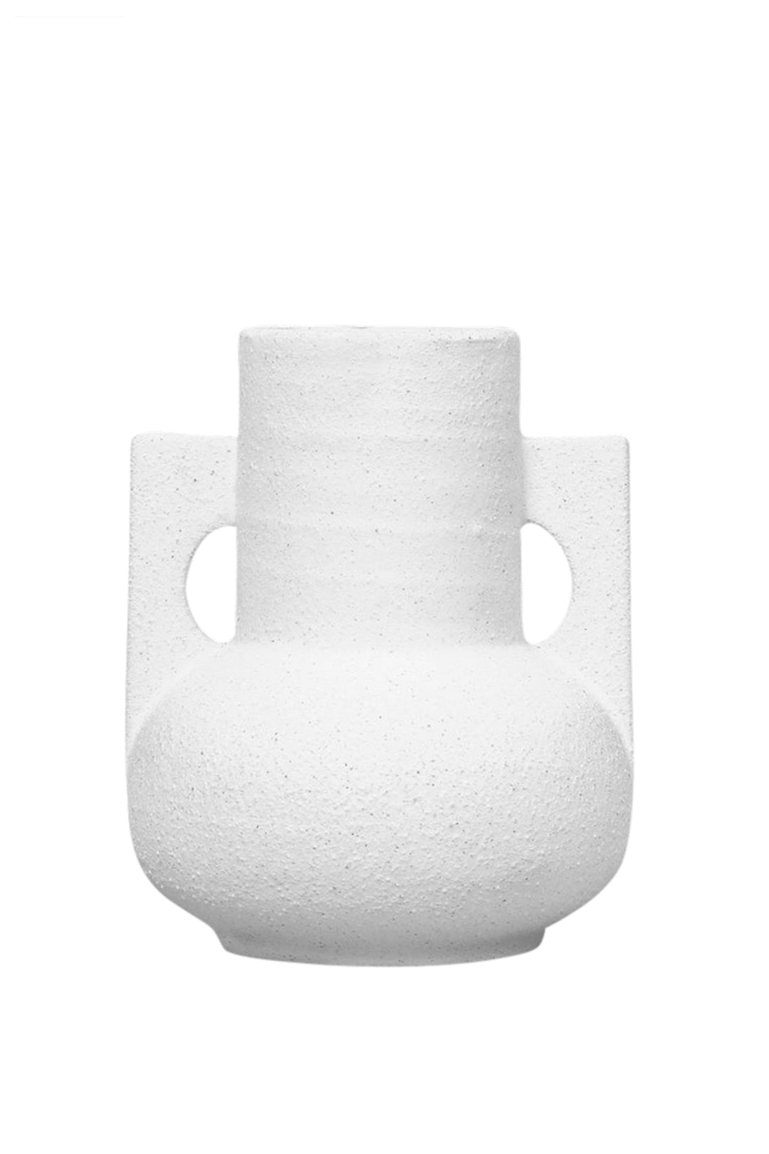 Husk Chloe Vase - White