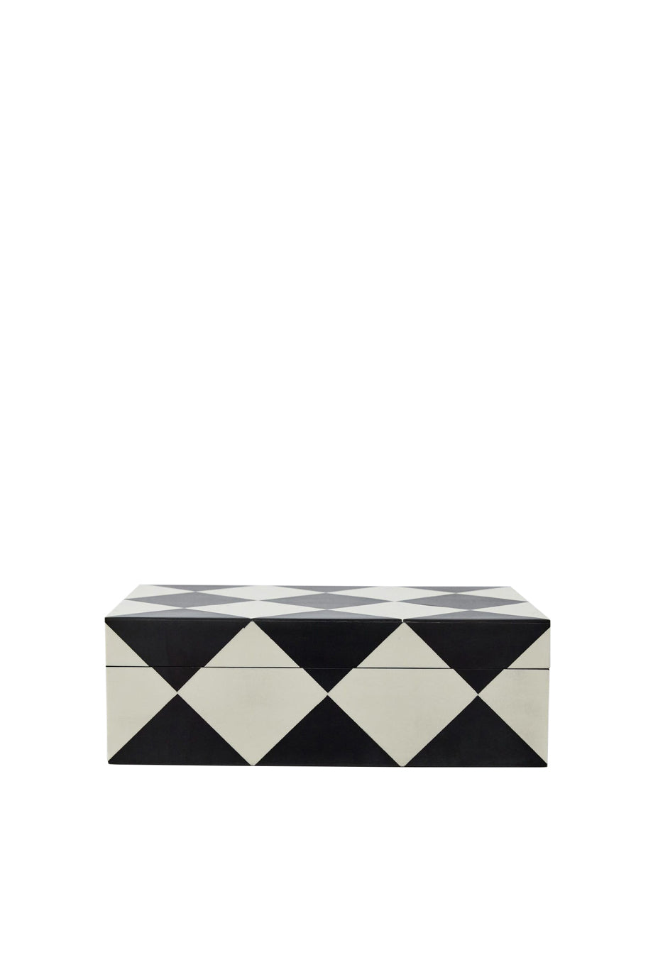 Husk Harlequin Box - Black & White