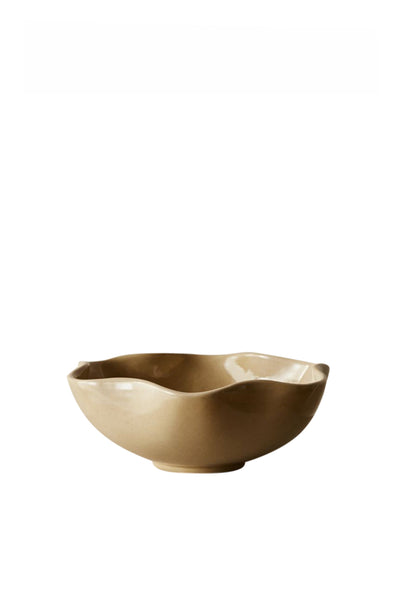 Husk Glazed Bowl - Sage