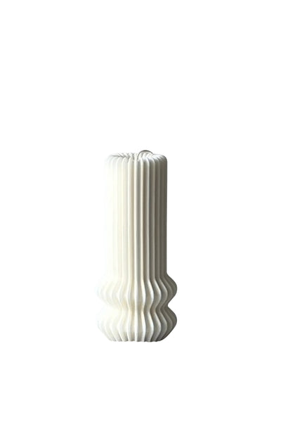 Husk Willow Candle - Ivory