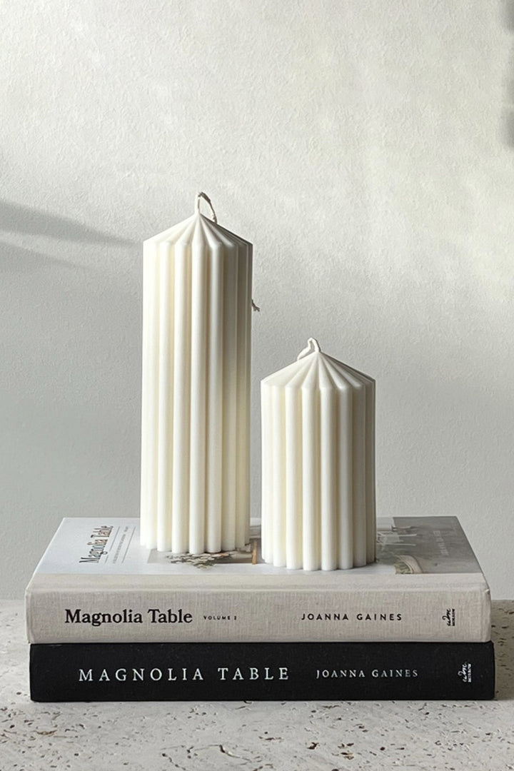 Husk Bigtop Candle - Ivory