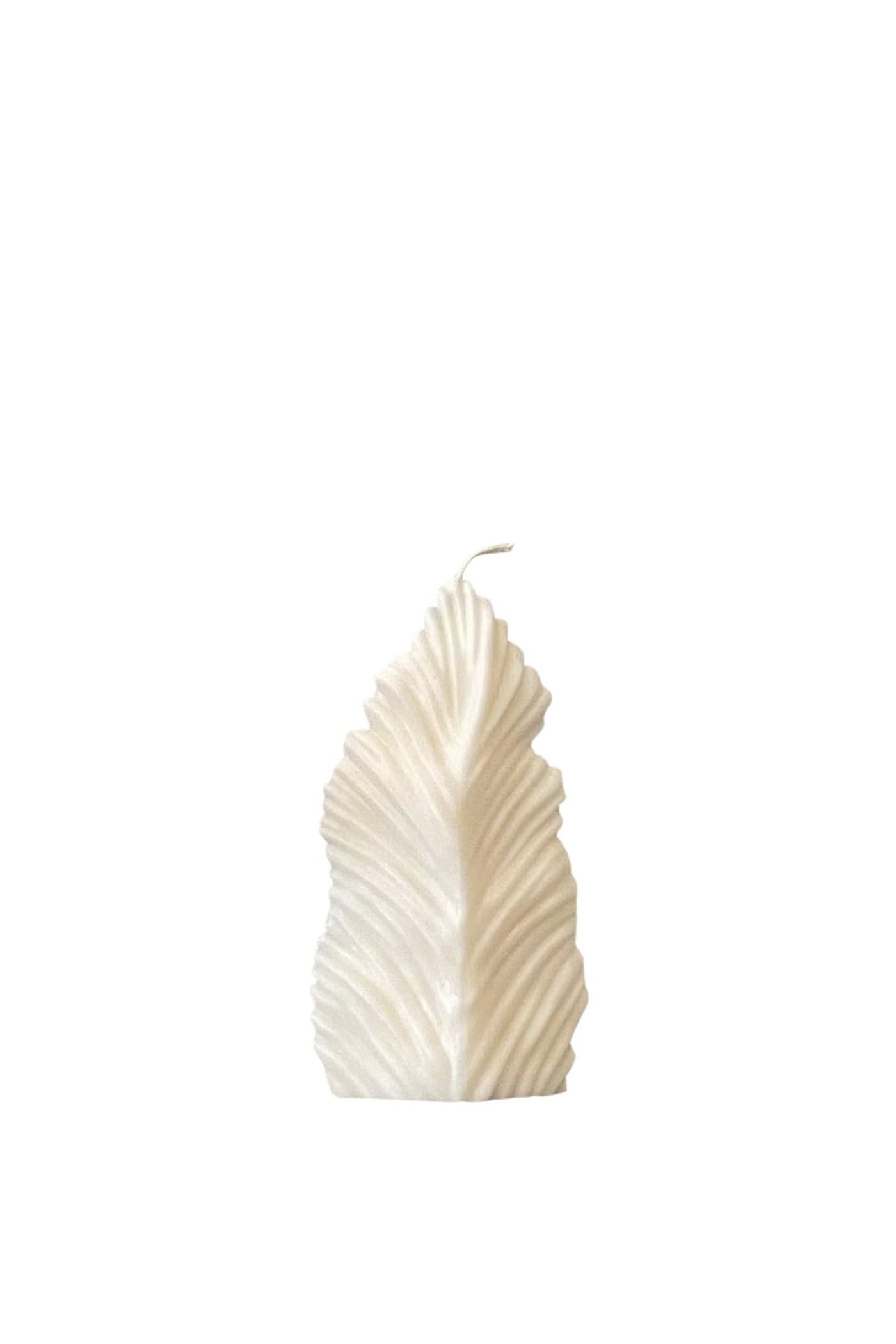 Husk Quill Candle - Ivory