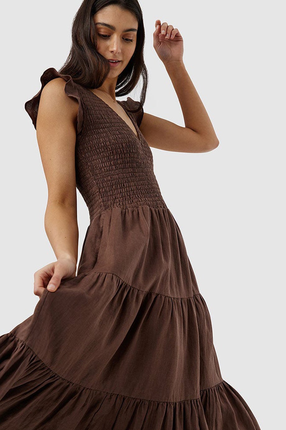 Kinney                                   Jolie Dress - Chocolate