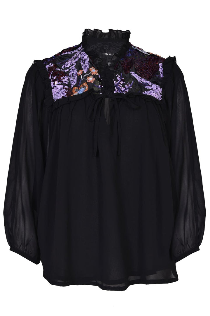 Sabina Musayev Isadora Top - Black