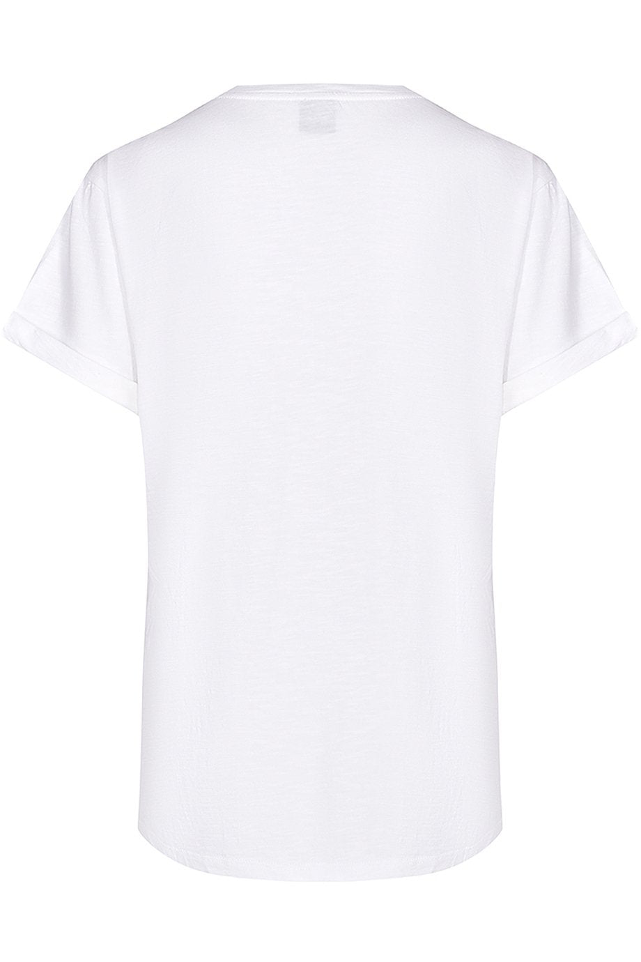 Husk Embroidered Tee - White