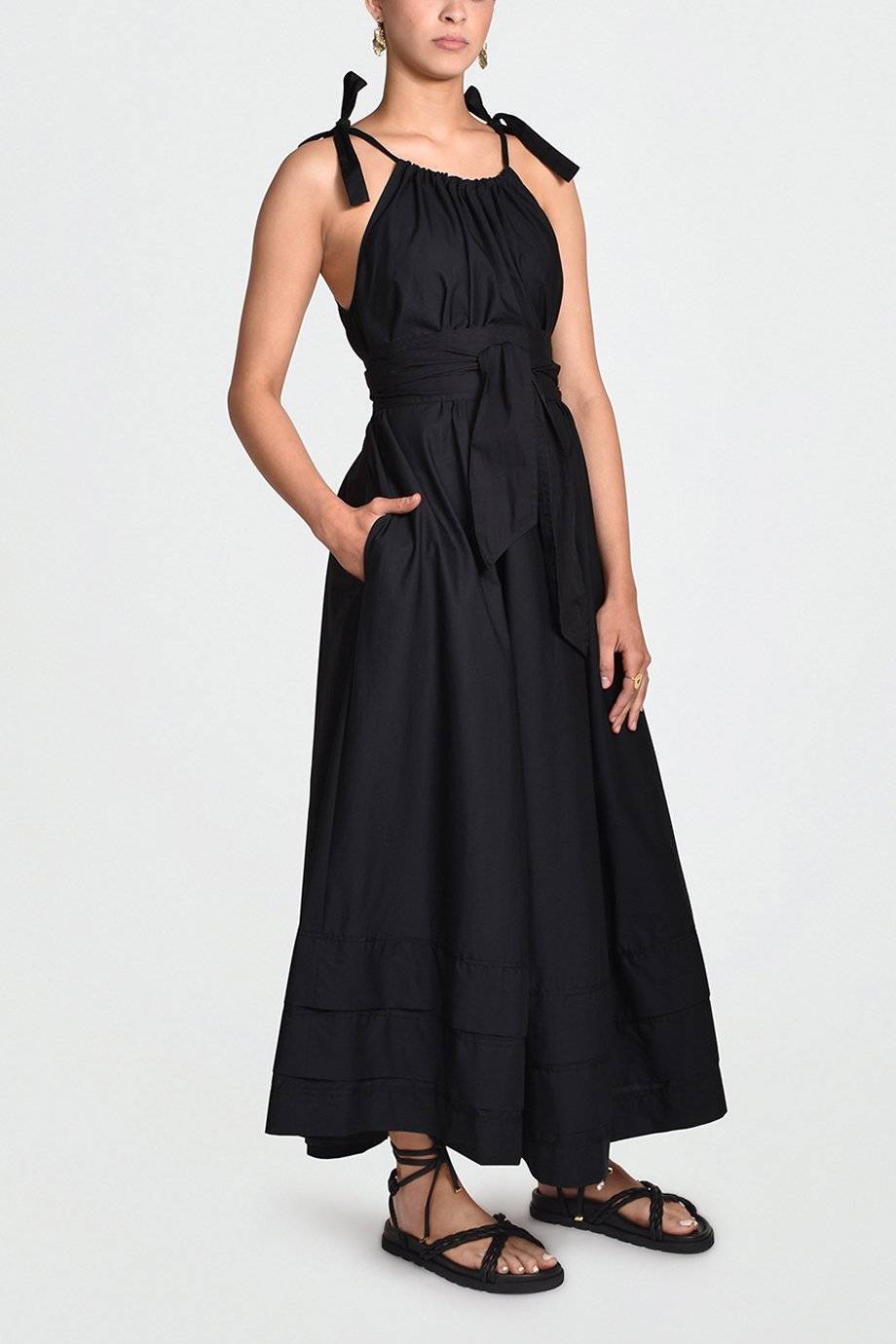 Husk Amalfi Dress - Black