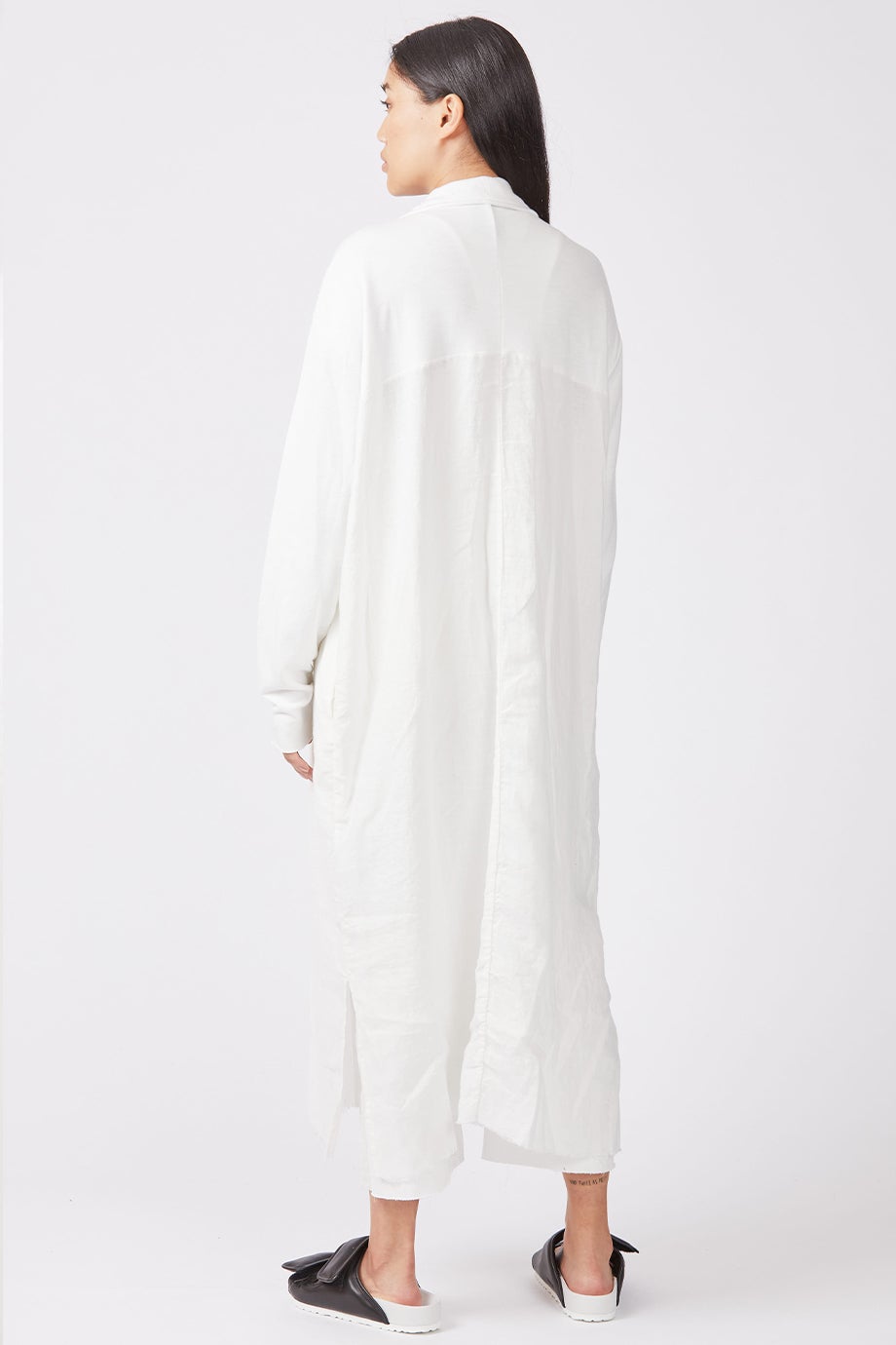 Thom Krom Shacket White - White