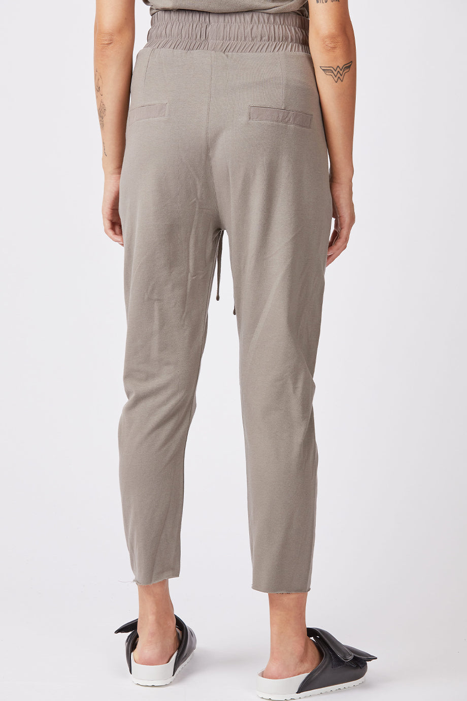 Thom Krom Crop Pant - Ash