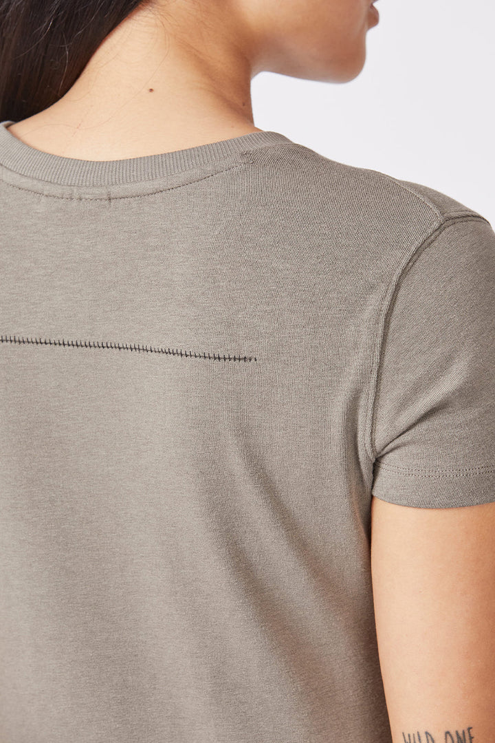 Thom Krom Slim Tee - Ash